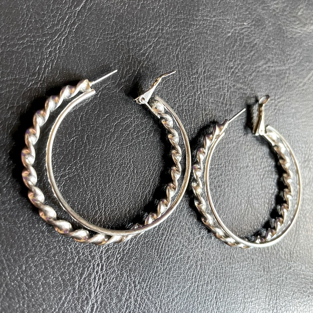 Hoop earrings